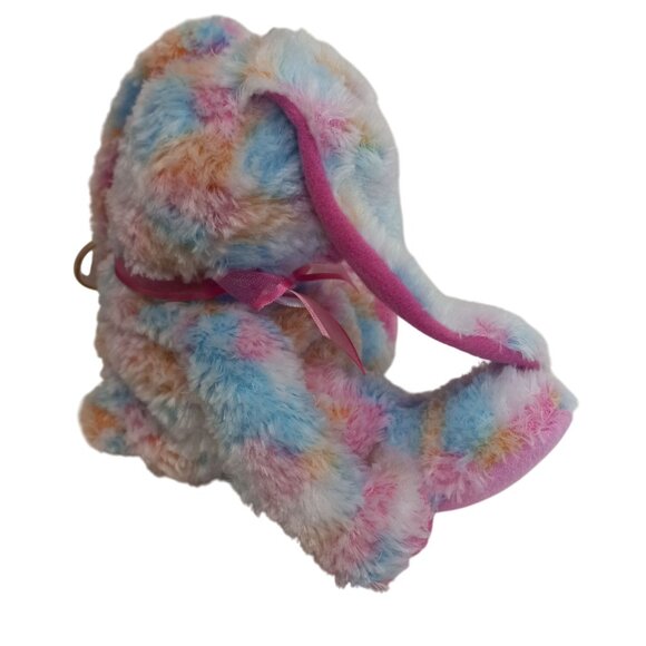 Ty Beanie Baby Of The Month Fritters Bunny Plush Toy Multicolor 2004 NEW - Picture 7 of 11